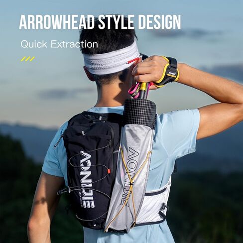 AONIJIE Trekking Pole Pouch Waterproof Hiking Poles Storage Bag for Backpacks & Running Vests Lightweight in Saudi Arabia