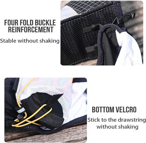 AONIJIE Trekking Pole Pouch Waterproof Hiking Poles Storage Bag for Backpacks & Running Vests Lightweight in Saudi Arabia