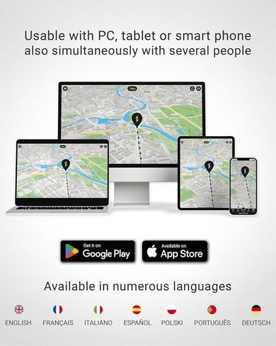 PAJ GPS Vehicle Finder 4G 2.0 - Real-Time GPS Tracker Device for Car, Motorcycles, Trucks, Bike - Direct Connection to Vehicle Battery (9-75V) - Tracking Devices with Alerts - Subscription Required in Kuwait