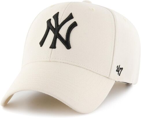'47 New York Yankees Dad Hat Brand Pastel Clean Up Slouch Fit Strapback (Rose Pink) in Saudi Arabia
