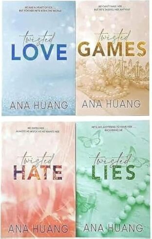 Twisted Series by Ana Huang 4 Books Collection Set - Paperback in Saudi Arabia
