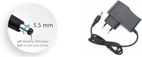 AC 110-240V DC 3V-15V 1A Power Adapter(7.5V 1A EU Plug,DC 3.5-1.35MM) in Saudi Arabia