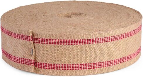 Jute Webbing 3.5" Wide - Professional Grade 20 ft. in Saudi Arabia