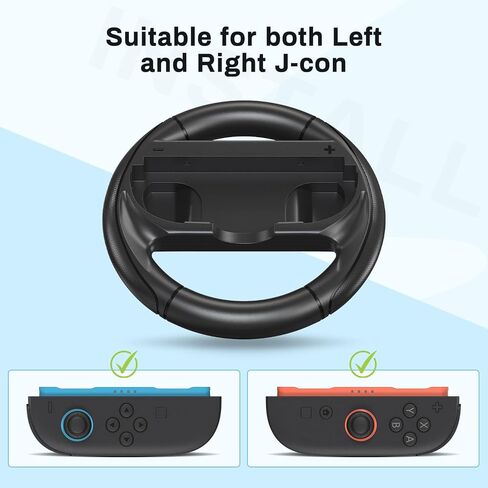 حزمة Younik 6 في 1 Switch 2 Associory Bundle مع عجلة قيادة 2 PCS ، و 2 PCS J-Con Grip وحزام معصم 2pcs لـ NS Switch 2 (2025) ، وملحقات اللعبة لتجمعات العائلة والأصدقاء in Saudi Arabia