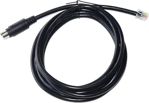 2M Mini DIN 6PIN إلى RJ12 6P6C CONNECTOR CABLE للدواسات/المحفزات لعجلات FANA Kable PS/2 إلى RJ12 6PIN CABLE (5M) in Saudi Arabia