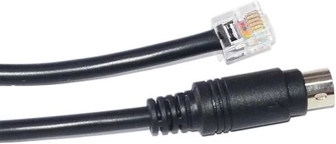 2M Mini DIN 6PIN إلى RJ12 6P6C CONNECTOR CABLE للدواسات/المحفزات لعجلات FANA Kable PS/2 إلى RJ12 6PIN CABLE (5M) in Saudi Arabia