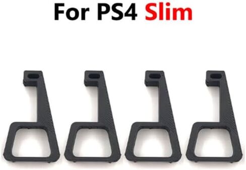 4PCS Cooling Horizontal Version Bracket for PS4 Slim Pro Feet Stand Console Base Flat-Mounted Holder Stand (PS4 Slim) in Kuwait