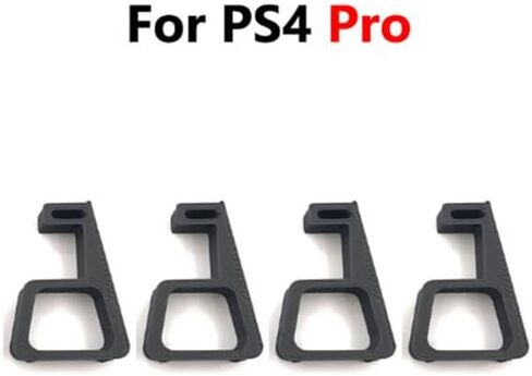 4PCS Cooling Horizontal Version Bracket for PS4 Slim Pro Feet Stand Console Base Flat-Mounted Holder Stand (PS4 Slim) in Kuwait