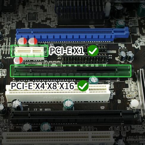 يدعم محول Duttek M.2 PCIE محول X1 ، فتحات NVME PCIE فتحة M.2 NVME X4 X8 X16 وتثبيت 2230/2242/2260/2280 SSD ، PCIE X1 للتثبيت M.2 NVME SSD in Kuwait