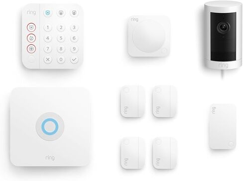طقم Ring Alarm 8 قطع مع Cam Plus في الهواء الطلق ، المكونات الإضافية in Saudi Arabia