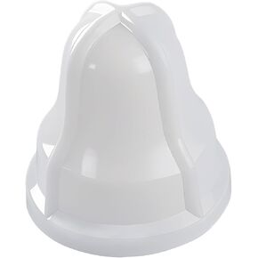 Square Neck Extracting Bulb for Lemon/Lime Juicer White Compatible with Sunkist No. 8 Replace#:02AR