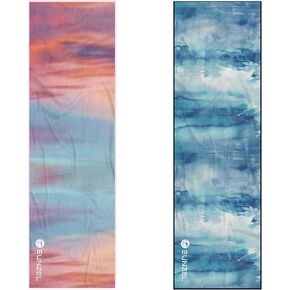 2 Pack Cooling Towel, Ice Towel for Neck, Soft Microfiber Chilly Towel Stay Cool for Sports, Yoga, Running, Gym, Workout, Biking, Camping & Outdoor Activities 40"x12"