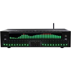 رسم مستريو الصوت الرقمي EQ ، 31-band Digital Equalizer ، محلل طيف الموسيقى LED مع الحد من الضوضاء لتسجيل استوديو