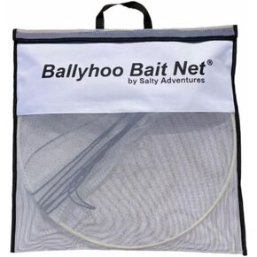 Ballyhoo Bait Net - Collapsible Hoop Net - Folds for Easy Storage