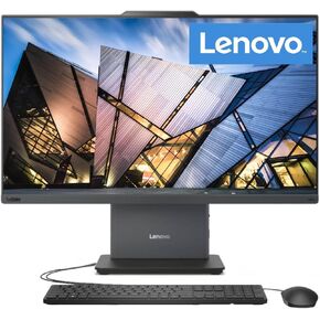 Lenovo ThinkCentre AIO 24" FHD IPS All-in-One Computer, 13th Gen Intel Processor up to 4.4 GHz, 16GB DDR5 RAM, 512GB PCIe SSD, Wi-Fi 6, USB-C, HDMI in&Out, KB&Mouse, Windows 11 Pro (Renewed)