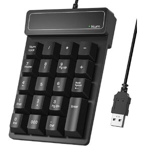 لوحة أرقام سلكية ، لوحة مفاتيح لوحة مفاتيح لوحة مفاتيح لوحة مفاتيح USB Numeric Nomeer