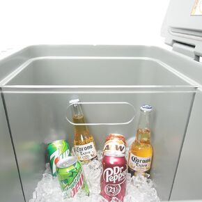 Transparent Acrylic Divider Compatible with YETI Roadie 48 & 60 Cooler Accessories, Cooler Organizer with High Visibility, Durable and Easy Clean, Designed for Camping and Outdoor