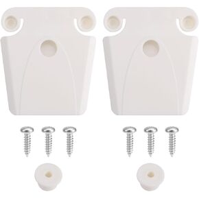 BOXOB Cooler Latch Posts and Screws for Igloo, 2 Plastic Latches Set 2 Cooler Posts Replacement Parts & 6 Screws Compatible with Igloo 50-165 Qt