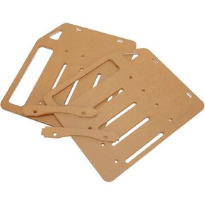 Hard Drive Bracket, DIY Hard Drive Bracket Multi Layer HDD Bracket Hard Drive Tray with Accurate Mounting Hole for Desktop DIY Acrylic Hard Disk Rack (10 Layers)