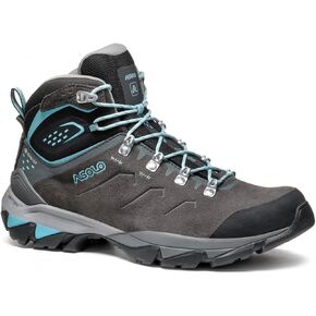 ASOLO Women's ACADIA MID LTH GTX Lace-Up Ankle-High Outdoor Hiking Boots with Water-Resistant Suede Upper, Breathable Lining