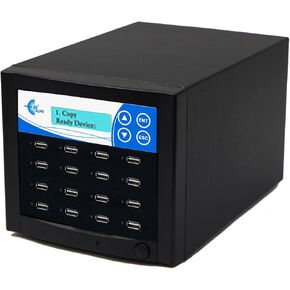 EZ DUPE 1 to 23 USB Duplicator - 2GB/Min - Multiple USB flash media thumb drive Standalone Copier & Eraser/Sanitizer - at copy speed up to 35mb/Sec (U23-SSPX8)