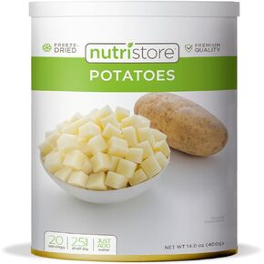 Nutristore تجميد البروكلي المجفف | Survival Emergency Veggie Supply ، وجبات صحية ، والتخييم | صنع في الولايات المتحدة | 25 سنة العمر الافتتاحية | #10 يمكن in Kuwait