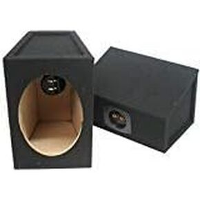 American Sound Connection Car Audio Custom 6" X 9" Sealed Hi Quality Pair Speaker Enclosure Unloaded Box