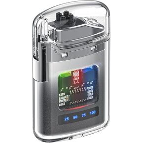 VVAY Electric Lighter USB C Rechargeable, Windproof Flameless Plasma Lighter