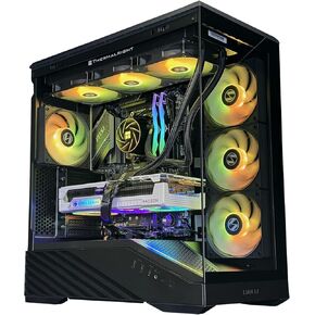 Elite AMD Vector - RX 9070XT 16GB GDDR7 | Ryzen 7 9800X3D 4.7 GHz (5.2 GHz Turbo Boost) | 32GB DDR5 6000MHz | 2TB Gen4 SSD | 850W Gold PSU | ARGB Fans | Wi-Fi + BT | Win 11