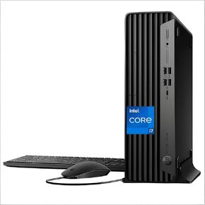 HP Elite Desk SFF 600 G9 كمبيوتر سطح المكتب التجاري ، 13th Gen Intel 16-Core I7-13700 Processor ، 16GB DDR5 RAM ، 512GB PCIE SSD ، عامل شكل صغير ، Wi-Fi ، Type-C ، DisplayPorts ، HDMI ، Windows 11 Pro