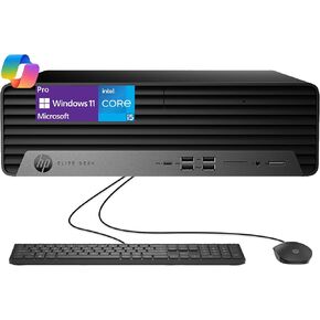HP Elite 600 G9 SFF Business Desktop PC, Intel Core i5-13500 (Beat i7-12700), 32GB DDR5 RAM, 512GB SSD, RJ-45, DP Port, HDMI, Keyboard & Mouse, Windows 11 Pro
