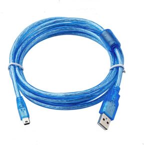 JZSP-CVS06-02-E Applicable servo Drive Cable Data Programming Download Cable (Transparent Blue 2 Meters)