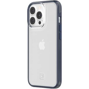 Incipio Organicore Clear Case Compatible with Apple iPhone 13 Pro [100% Compostable & Vegetable Materials] 4.2 m Drop-Proof I Qi & MagSafe Compatible I Slim Case Blue/Transparent