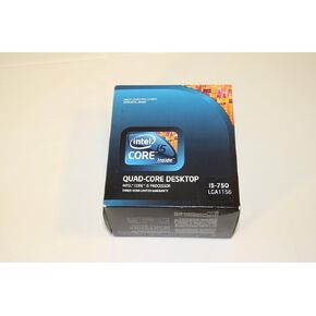 Intel Core i5-750 Quad-Core Desktop Processor (BX80605I5750) 8M Cache, 2.66 GHz, LGA1156