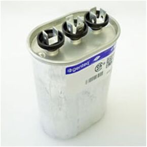 Z97F9779 - 40 + 7.5 uf MFD 440 Volt VAC - Genteq Oval Dual Run Capacitor Upgrade