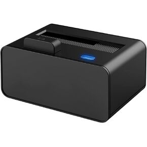 USB 3.0 to SATA Hard Drive Docking Station Up Button, 2.5,3.5-inch HDD SSD Station UASP Support 10TB