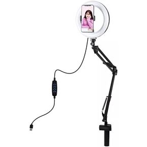 6 Light Bracket Set 20cm Foldable Storage 360Degrees Cantilever Frame Surface Live Selfie Fill Light Set