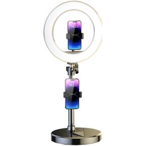Mobile Phone Live Broadcast Bracket Fill Light Equipment a Full Set of Selfie Beauty Anchor Special Photo Artifact(E)