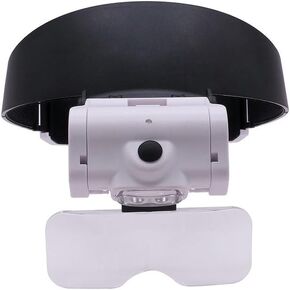 Mounted Magnifying Glass with LED Light for Reading and Maintenance Multi Lens Magnifying Glasa