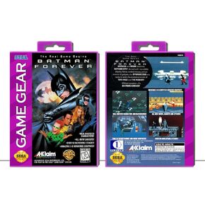 Batman™ Forever | (SGGP) Sega Game Gear - Game Case Only - No Game
