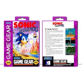 Sonic The Hedgehog™ | (SGGP) Sega Game Gear - Game Case Only - No Game