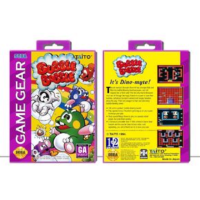 Bubble Bobble | (SGGP) Sega Game Gear - Game Case Only - No Game