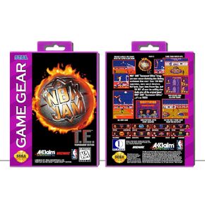 NBA Jam Tournament Edition | (SGGP) Sega Game Gear - Game Case Only - No Game
