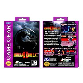 Mortal Kombat™ II | (SGGP) Sega Game Gear - Game Case Only - No Game