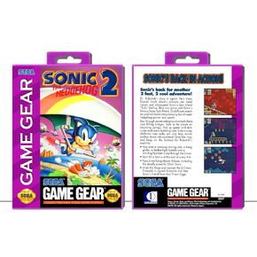 Sonic The Hedgehog™ 2 | (SGGP) Sega Game Gear - Game Case Only - No Game