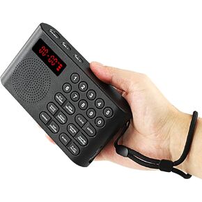 KJV Audio Bible Player, King James Version Talking Electronic Bible, Portable Bible Player Device New & Old Testament, Gifts for Seniors, Blinders, Children