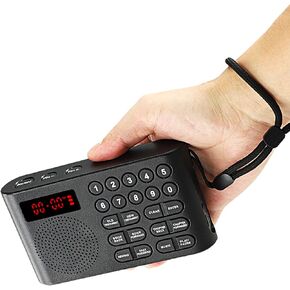 Audio Bible Player, International Version Talking Electronic Bible, Portable Bible Player Device New & Old Testament, Gifts for Seniors, Blinders, Children