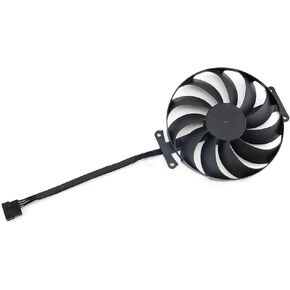 Graphics Card Cooling Fan GPU Cooler Fan Replacement Part Model T129215SU for ASUS RTX3060 RTX3070 3060ti LHR DUAL OC V2, 1 Pair