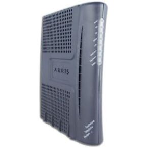 Arris Touchstone Telephony Internet Cable Modem TM604G Docsis 3.0 (Optional VoIP Battery Backup) (Not Wireless) (Renewed)