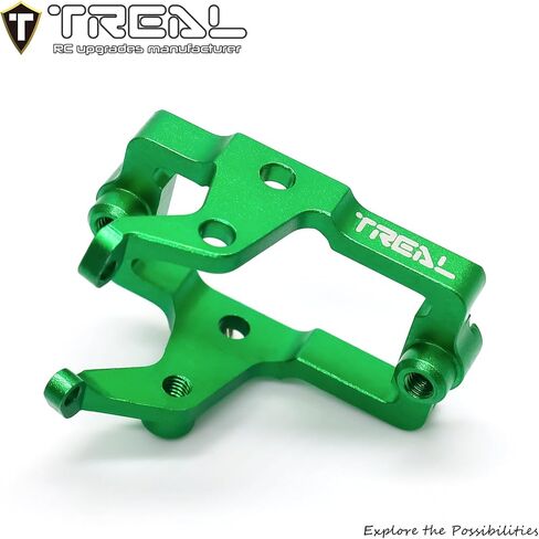 TREAL Aluminum 7075 Servo Mount Compatible with 1/18 TRX-4M Upgrades (Red) in Saudi Arabia